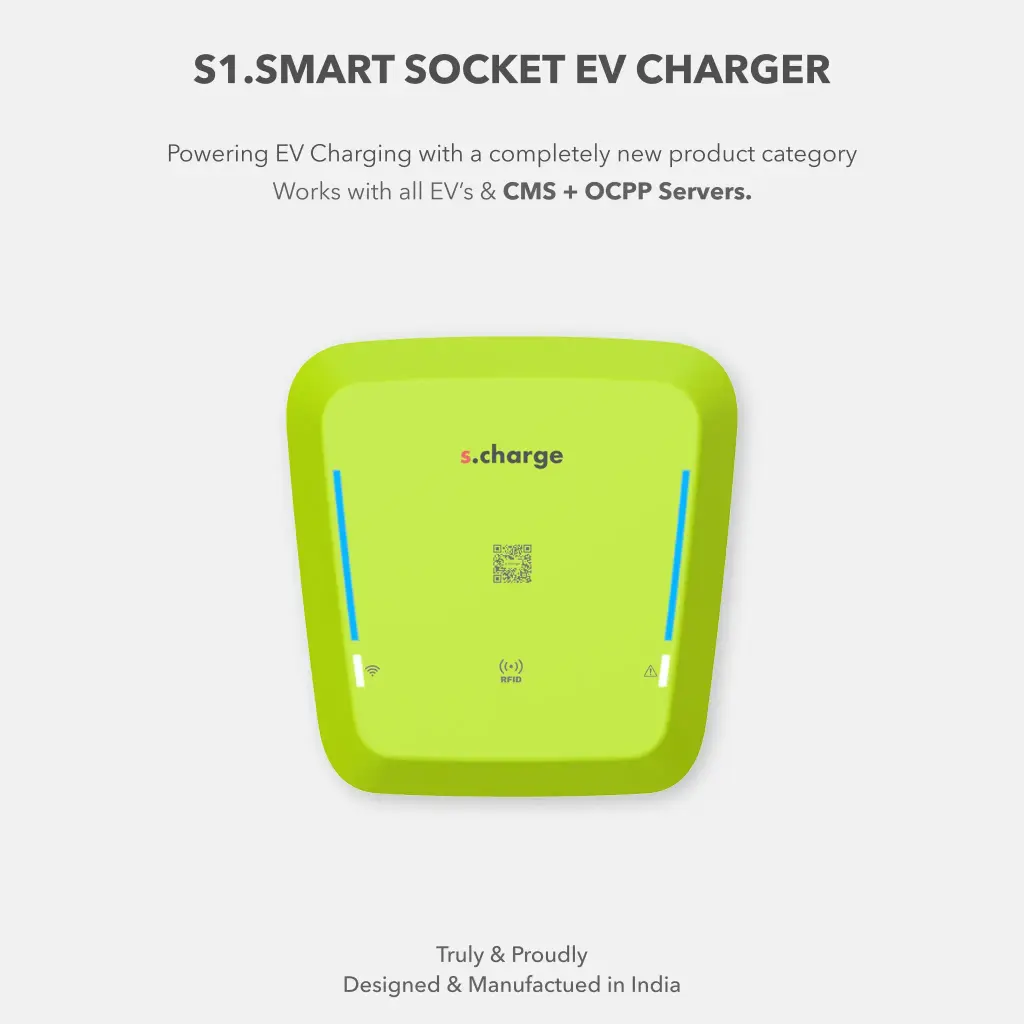 S1. AC Smart EV Charger Socket